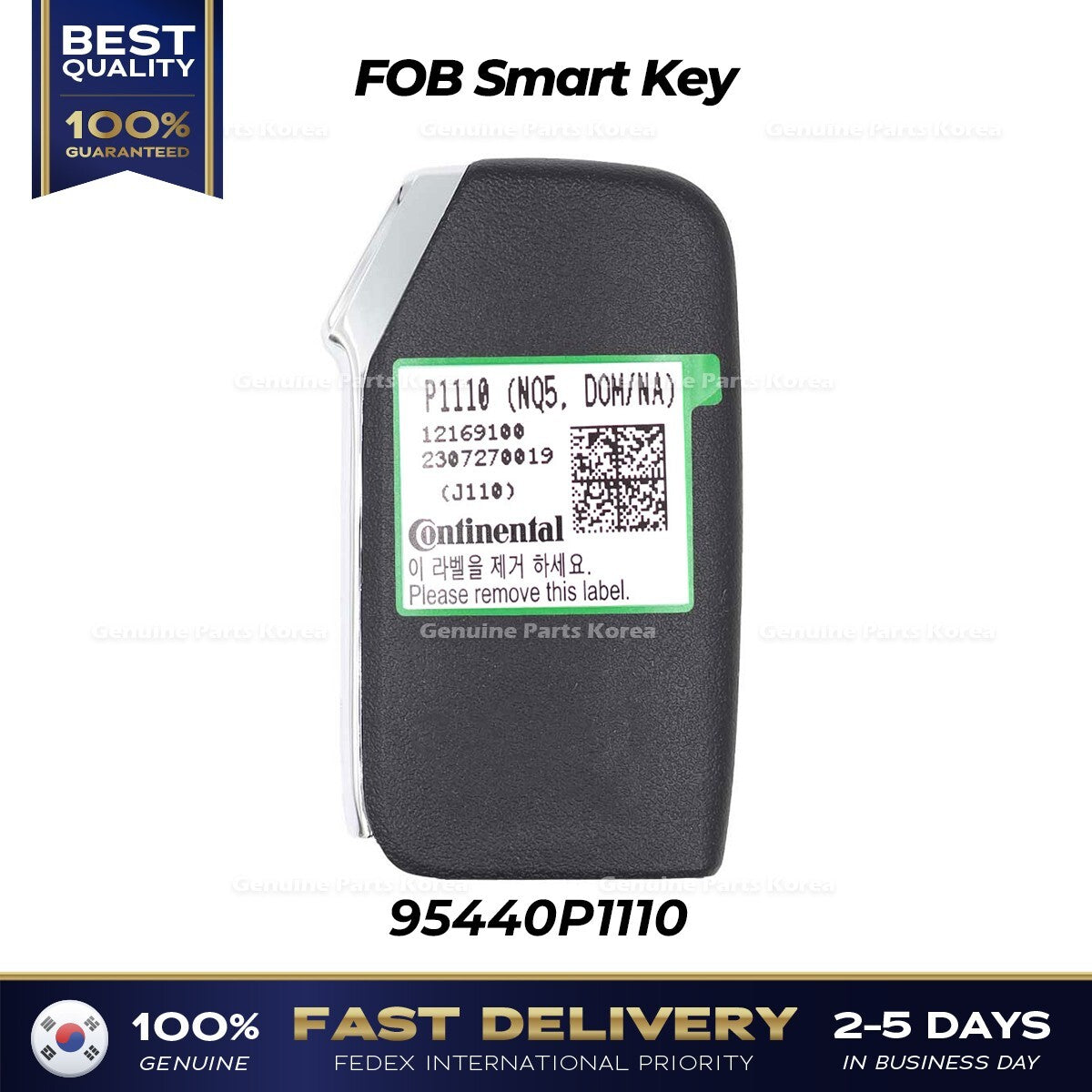 Genuine FOB Smart Key 95440P1110 for Kia Sportage