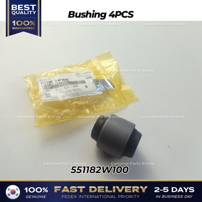Genuine Bushing 4PCS 551182W100 for Hyundai Santa Fe