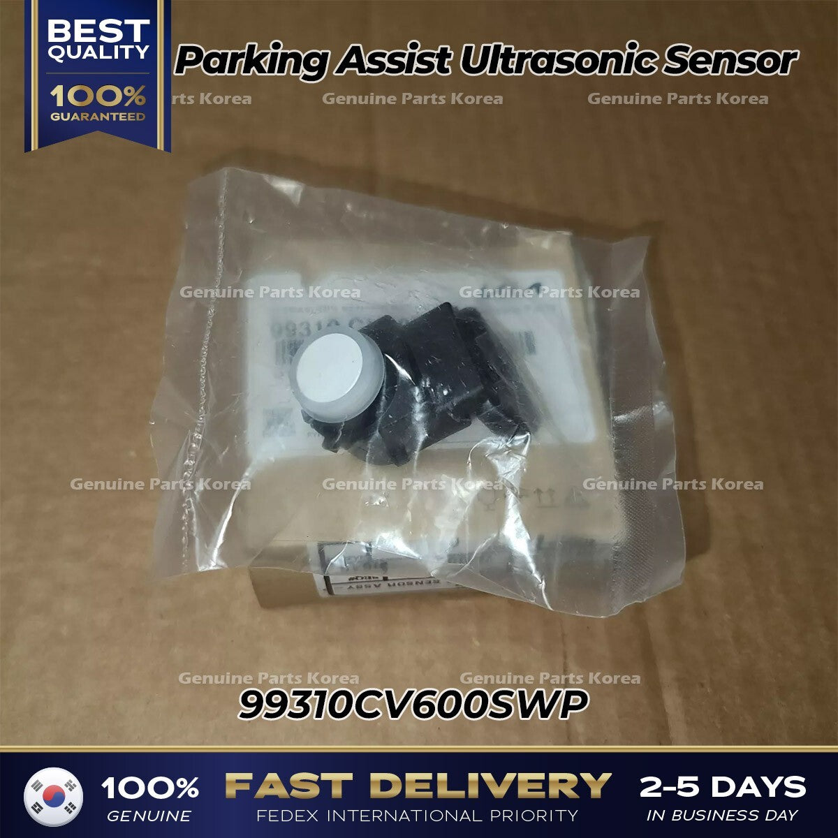 Genuine Parking Assist Ultrasonic Sensor 99310CV600SWP for Kia EV6