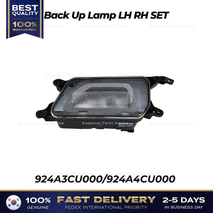 Genuine Back Up Lamp LH RH SET 924A3CU000 924A4CU000 for Hyundai Genesis GV60