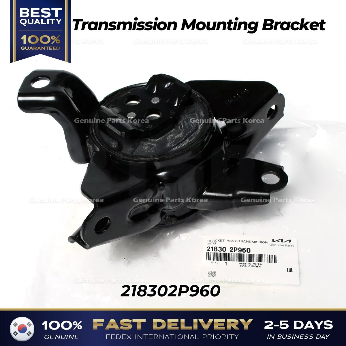 Genuine Transmission Mounting Bracket 218302P960 for Kia Sorento