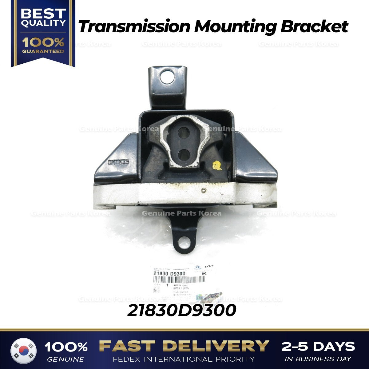 Genuine Transmission Mounting Bracket 21830D9300 for Kia Sportage