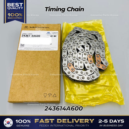 Genuine Timing Chain 243614A600 for Hyundai H1 Grand Starex Solati Porter II