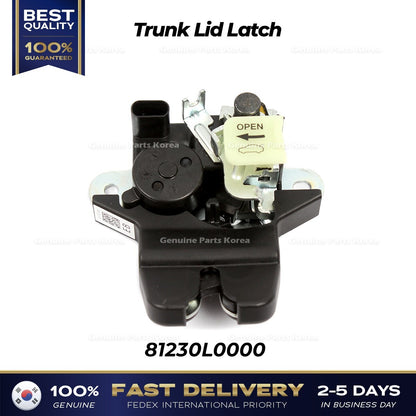 Genuine Trunk Lid Latch 81230L0000 for Hyundai Sonata Kia K5