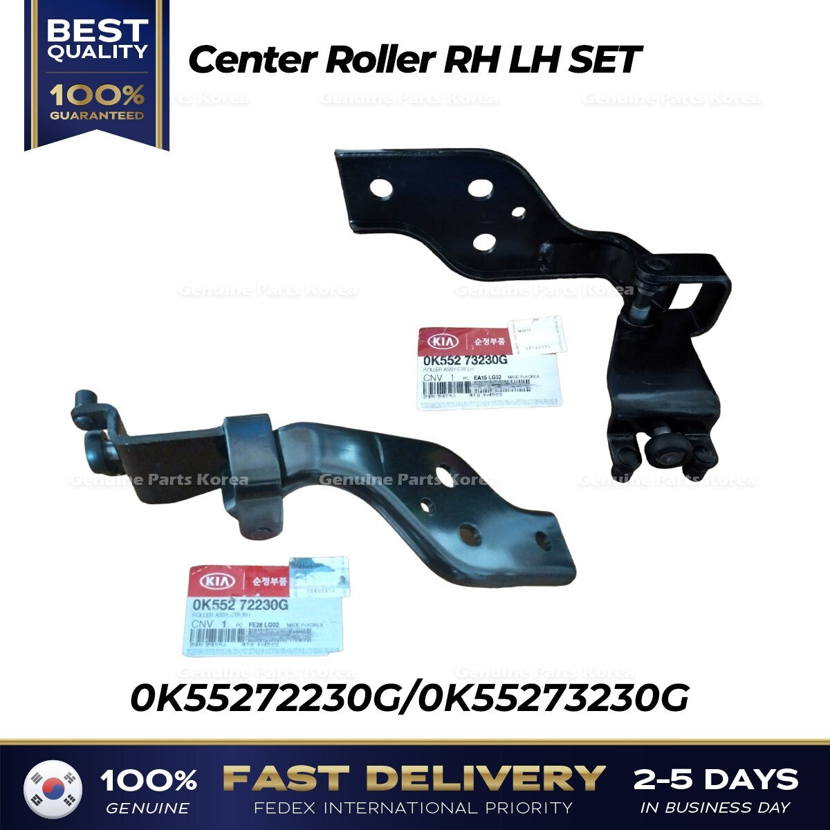 Genuine Center Roller RH LH SET 0K55272230G 0K55273230G for Kia Sedona