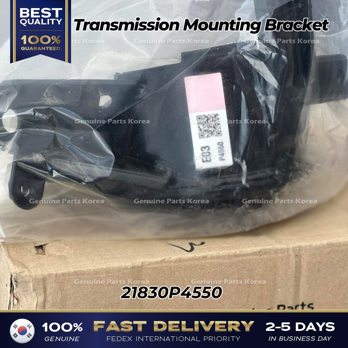 Genuine Transmission Mounting Bracket 21830P4550 for Kia Sorento