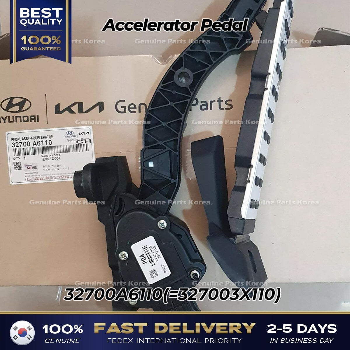 Genuine Accelerator Pedal 32700A6110 for Hyundai Elantra Kia Forte