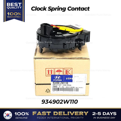 Genuine Clock Spring Contact 934902W110 for Hyundai Santa Fe