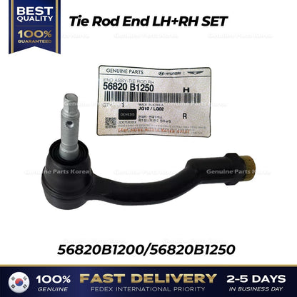 Genuine Tie Rod End LH RH SET 56820B1200 56820B1250 for Hyundai Genesis G80