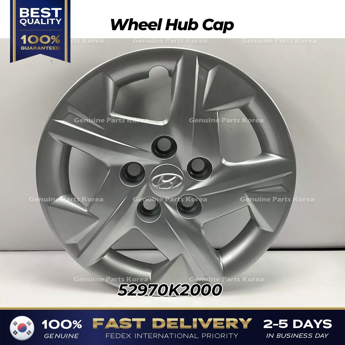 Genuine Wheel Hub Cap 52970K2000 for Hyundai Venue