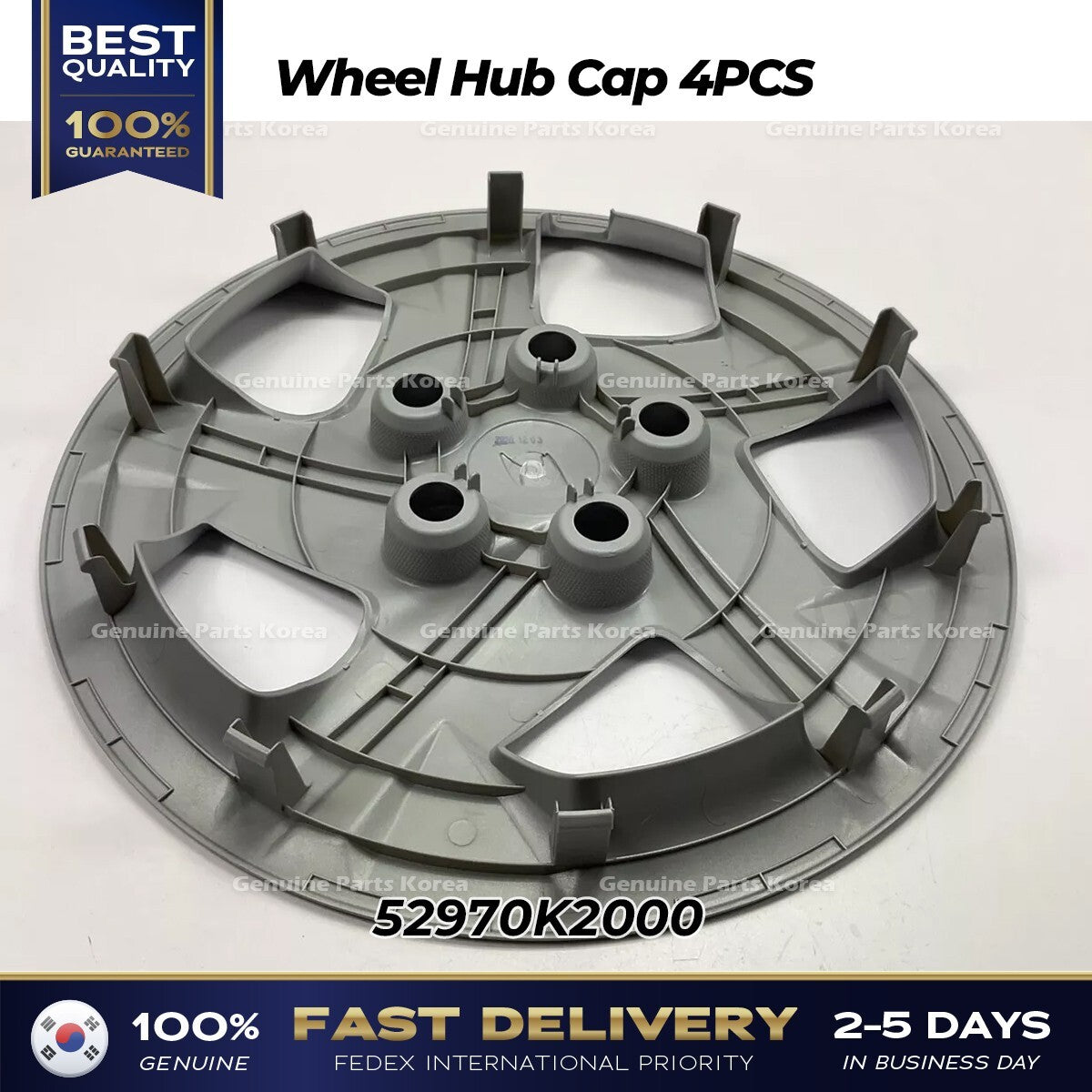 Genuine Wheel Hub Cap 4PCS 52970K2000 for Hyundai Venue