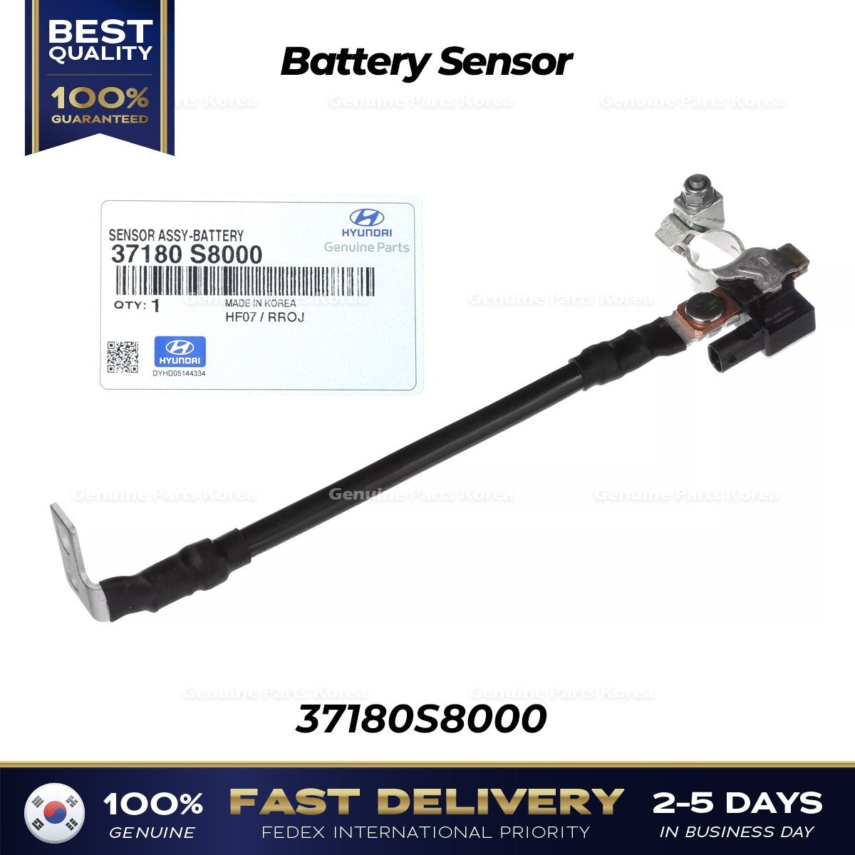 Genuine Battery Sensor 37180S8000 for Hyundai Palisade