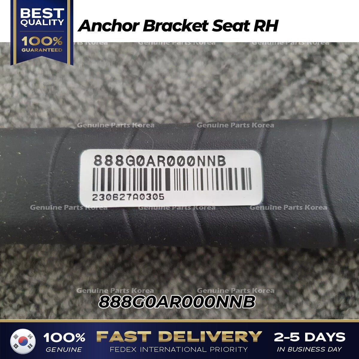Genuine Anchor Bracket Seat RH 888G0AR000NNB for Hyundai Genesis GV70