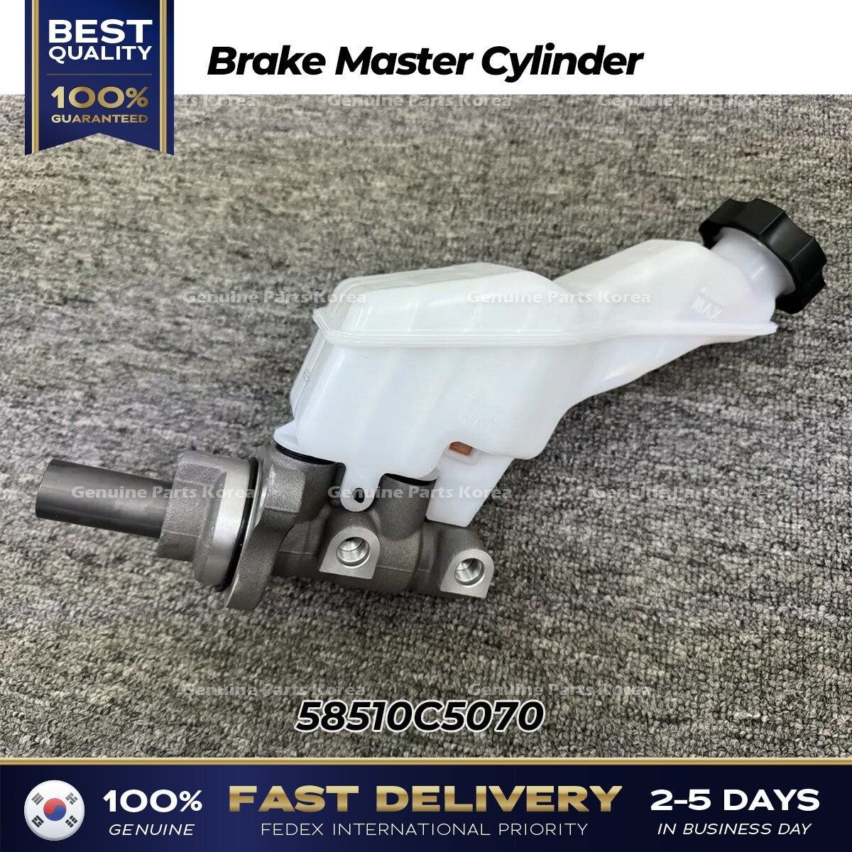 Genuine Brake Master Cylinder 58510C5070 for Hyundai Palisade Kia Telluride
