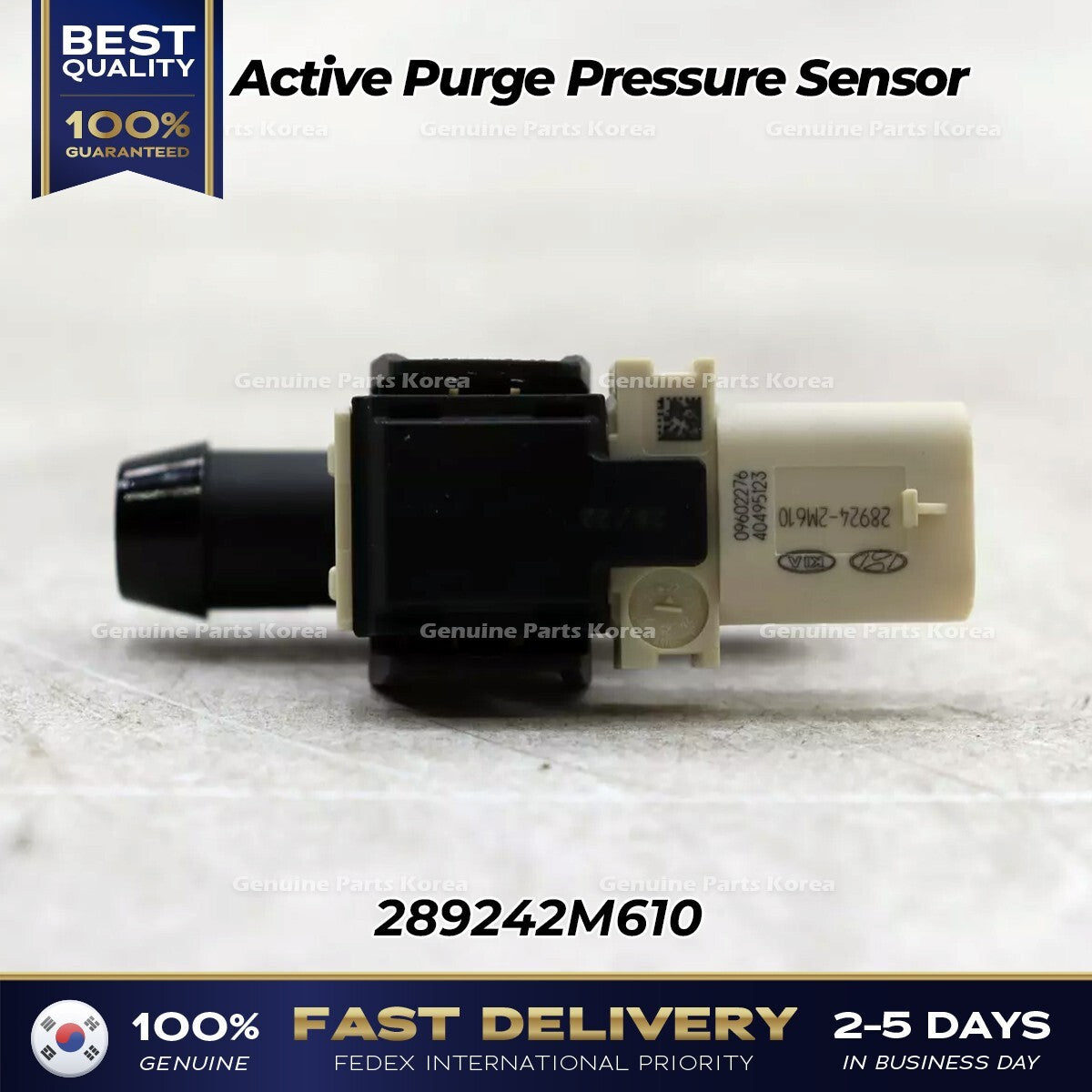 Genuine Active Purge Pressure Sensor 289242M610 for Hyundai Tucson