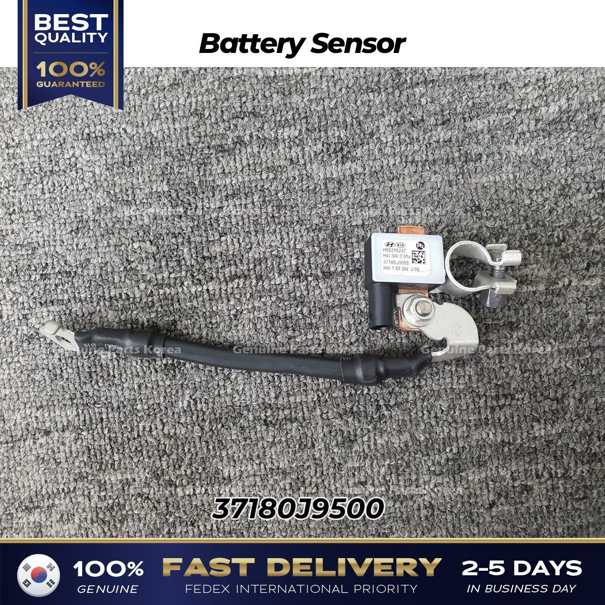 Genuine Battery Sensor 37180J9500 for Hyundai Kona