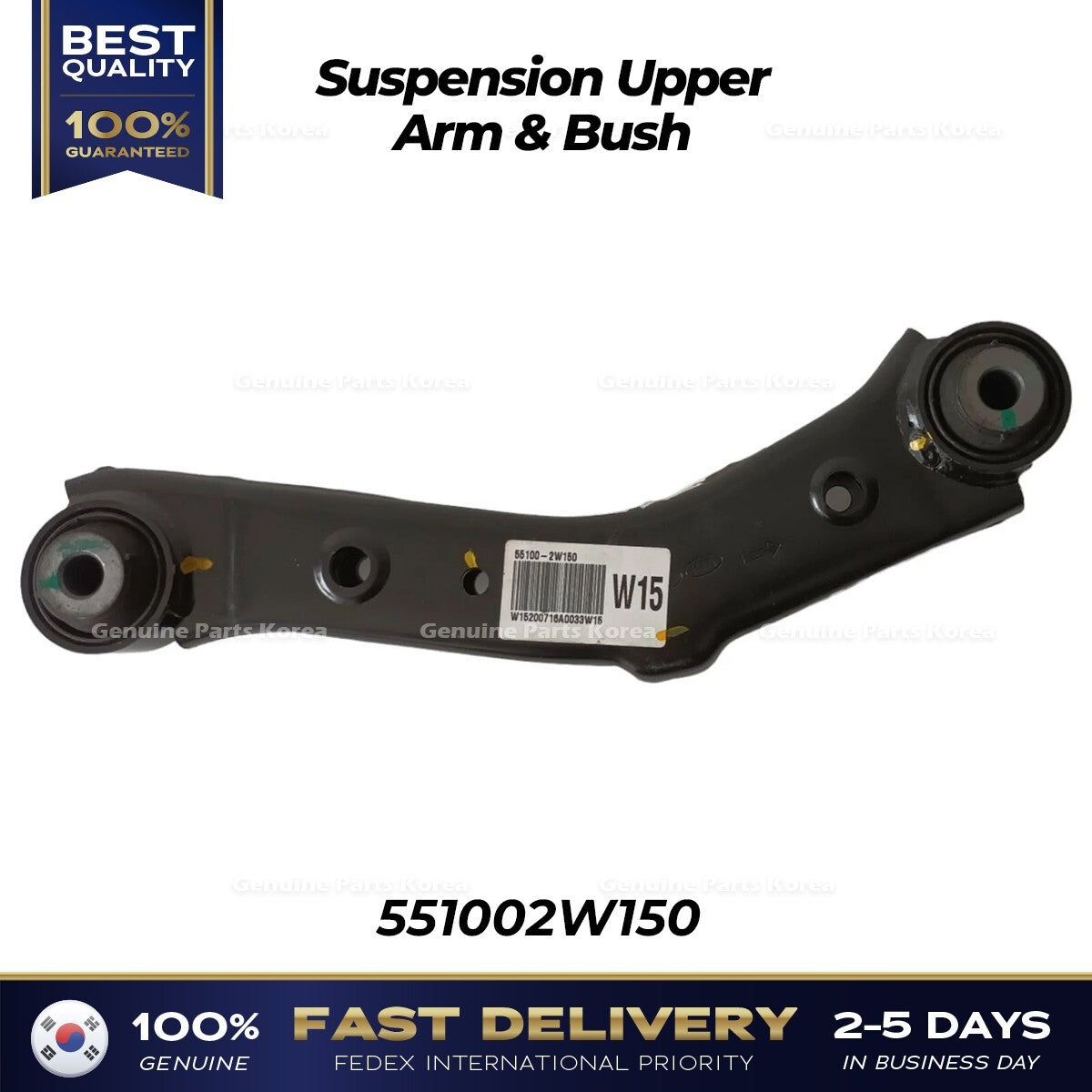 Genuine Suspension Upper Arm & Bush 551002W150 for Hyundai Santa Fe