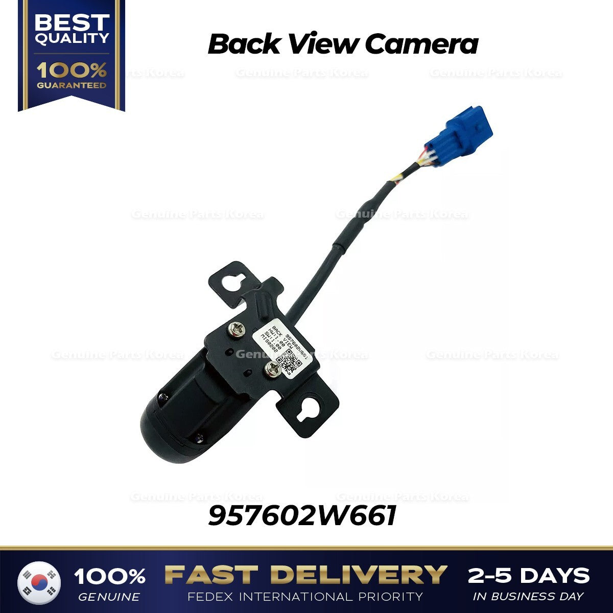 Genuine Back View Camera 957602W661 for Hyundai Santa Fe