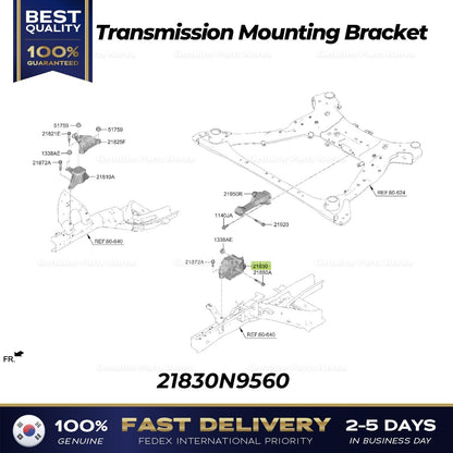 Genuine Transmission Mounting Bracket 21830N9560 for Hyundai Tucson