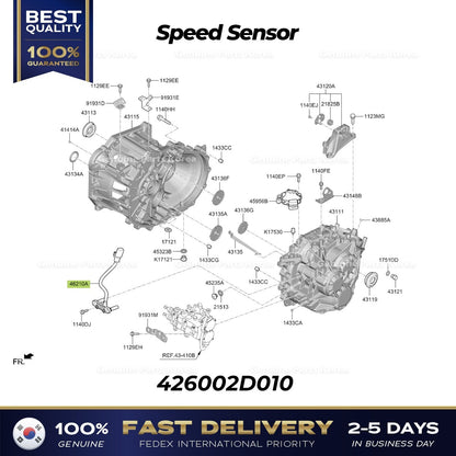 Genuine Speed Sensor 426002D010 for Hyundai Elantra Kia Forte