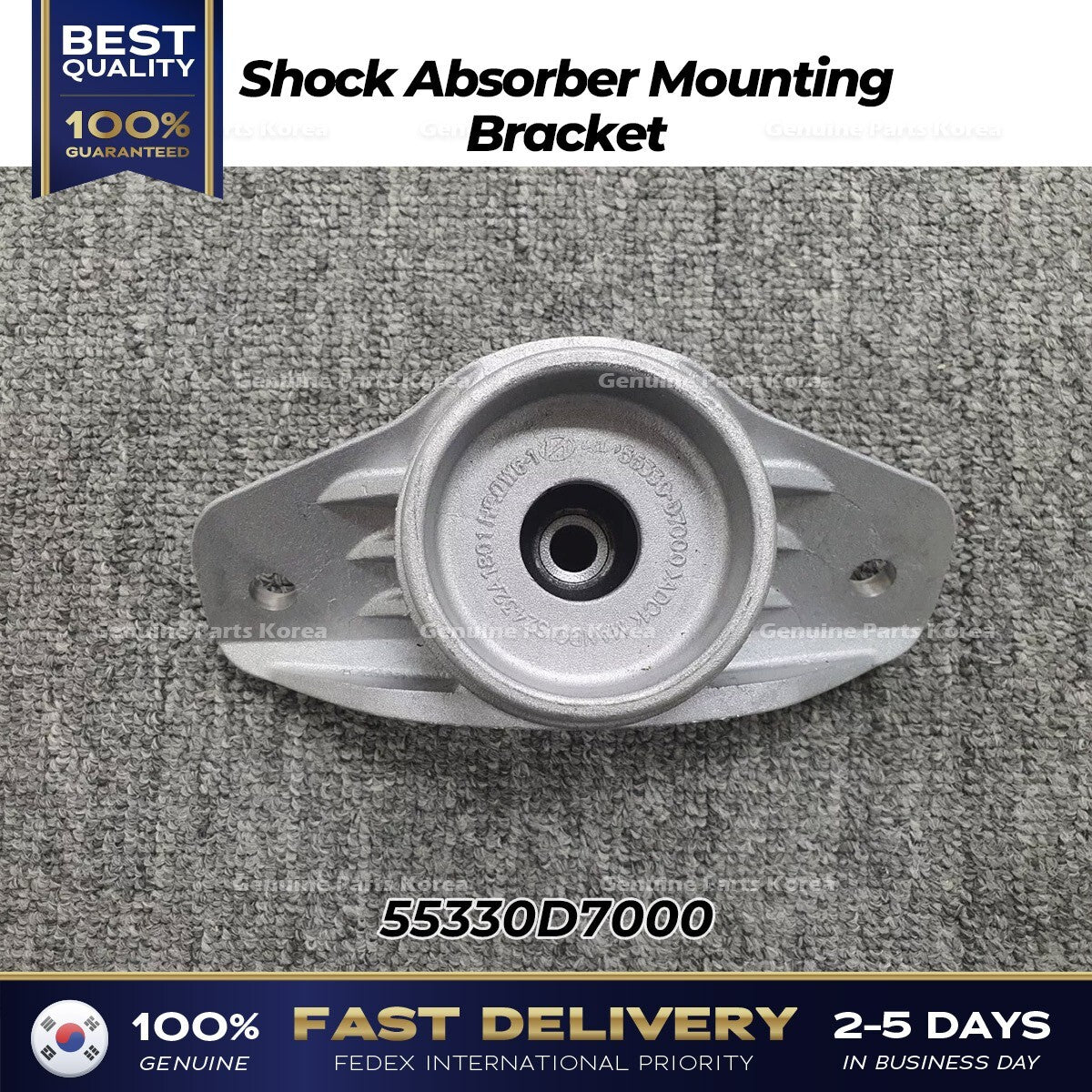 Genuine Shock Absorber Mounting Bracket 2PCS 55330D7000 for Hyundai Tucson