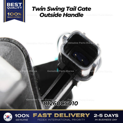Genuine Twin Swing Tail Gate Outside Handle 81260C5010 for Kia Sorento