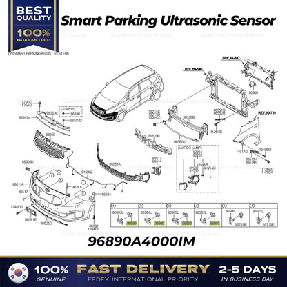 Genuine Smart Parking Ultrasonic Sensor 96890A4000IM for Hyundai Elantra Kia Carens