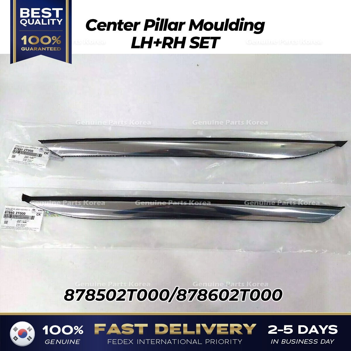 Genuine Center Pillar Moulding LH RH SET for Kia Optima