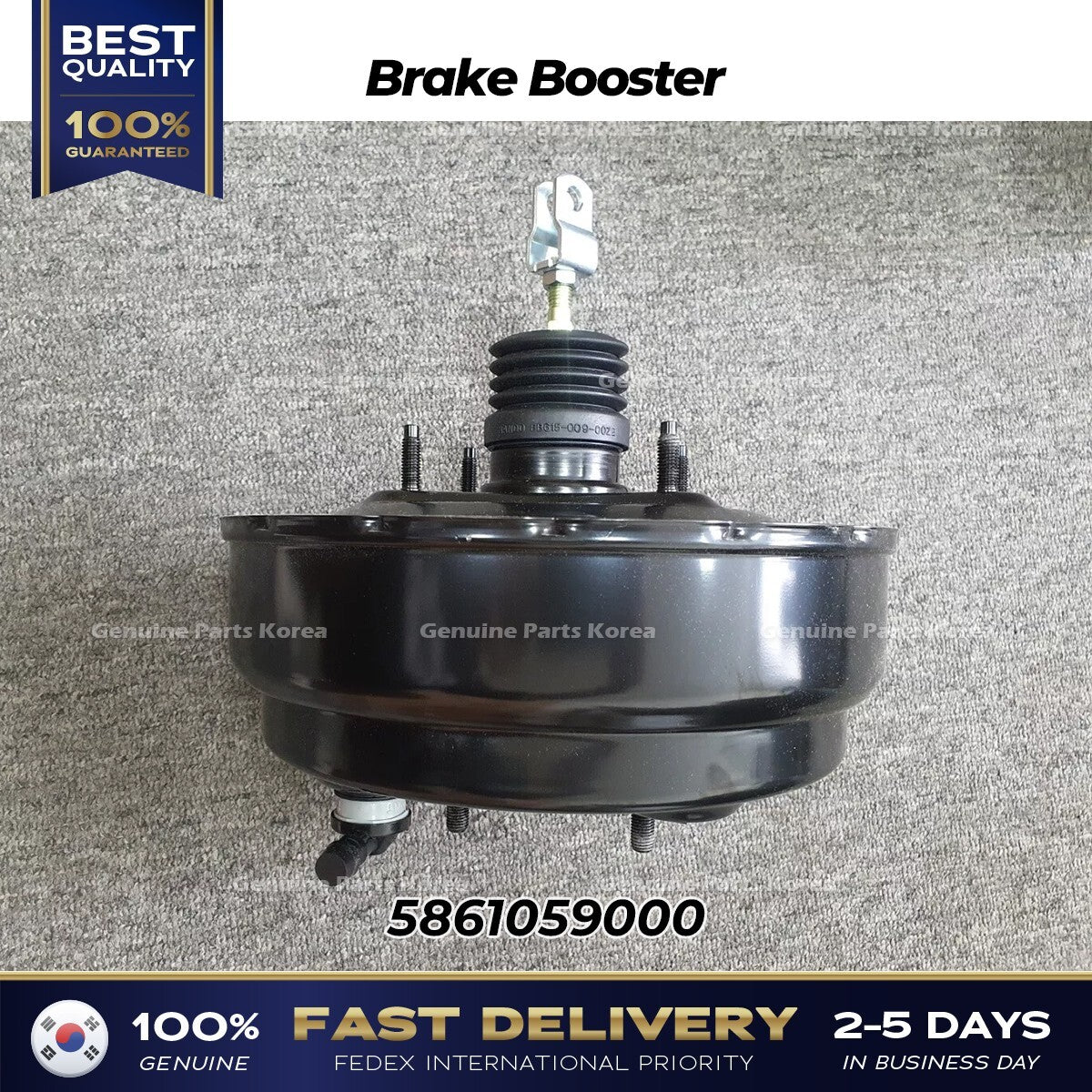 Genuine Brake Booster 5861059000 for Hyundai H350 Solati