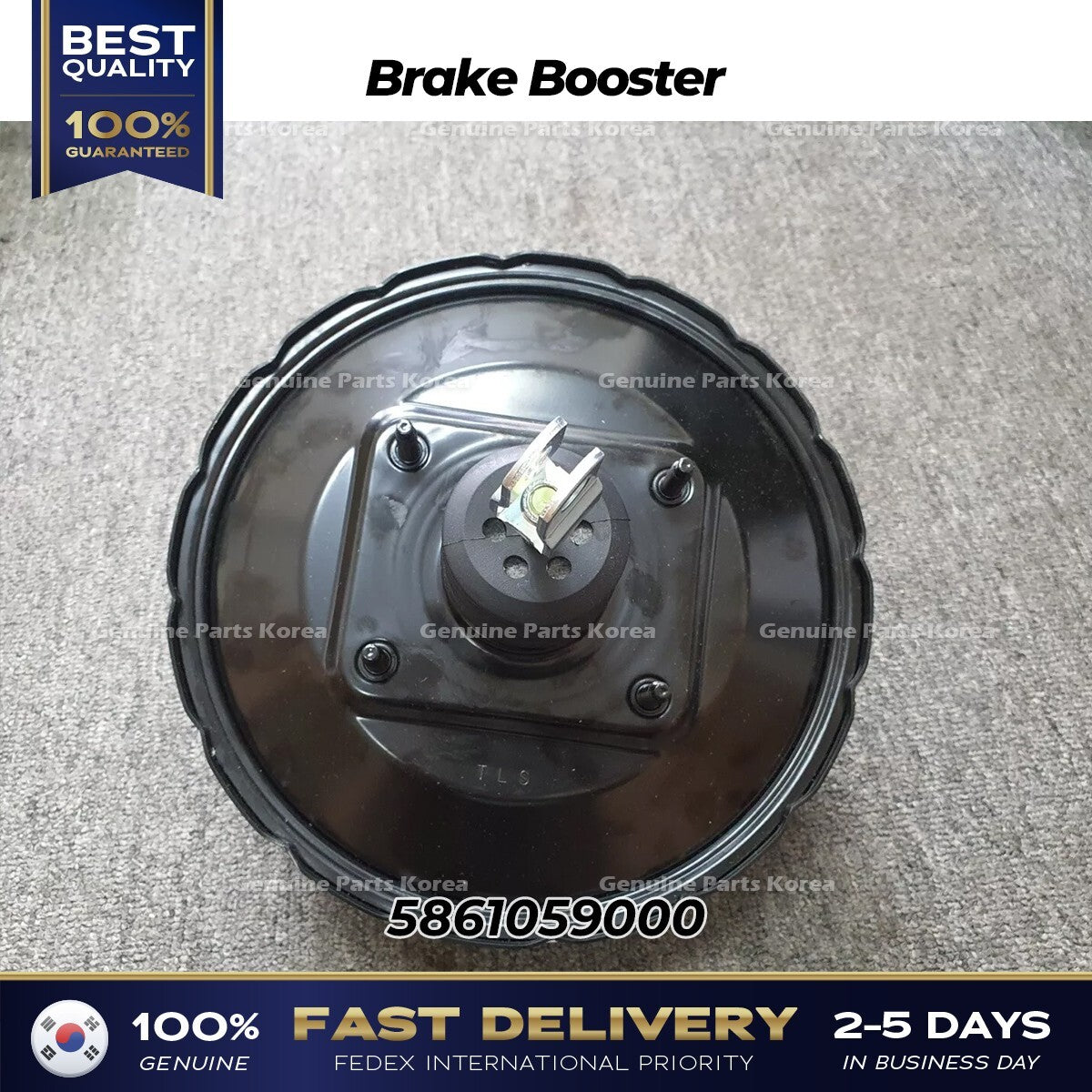 Genuine Brake Booster 5861059000 for Hyundai H350 Solati
