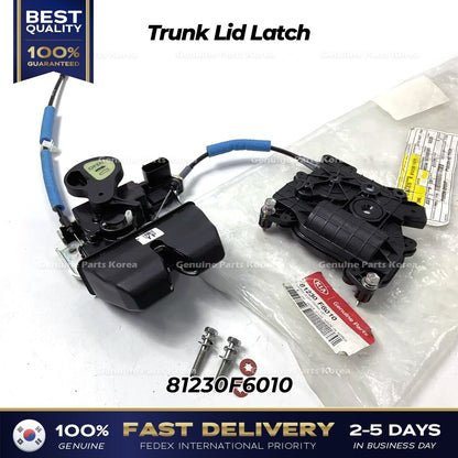 Genuine Trunk Lid Latch 81230F6010 for Kia Cadenza