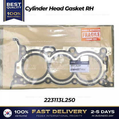 Genuine Cylinder Head Gasket RH 223113L250 for Hyundai Genesis Kia