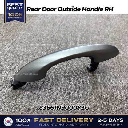 Genuine Rear Door Outside Handle RH 83661N9000Y3G for Hyundai Tucson