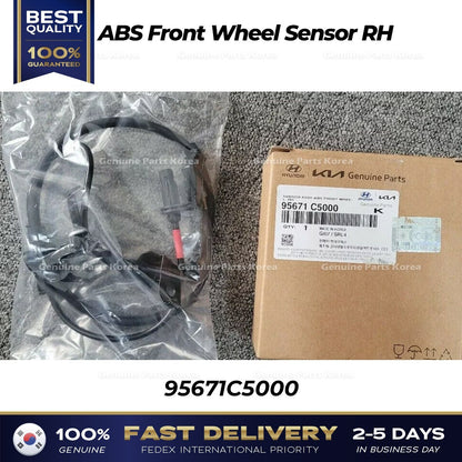 Genuine ABS Front Wheel Sensor RH 95671C5000 for Kia Sorento