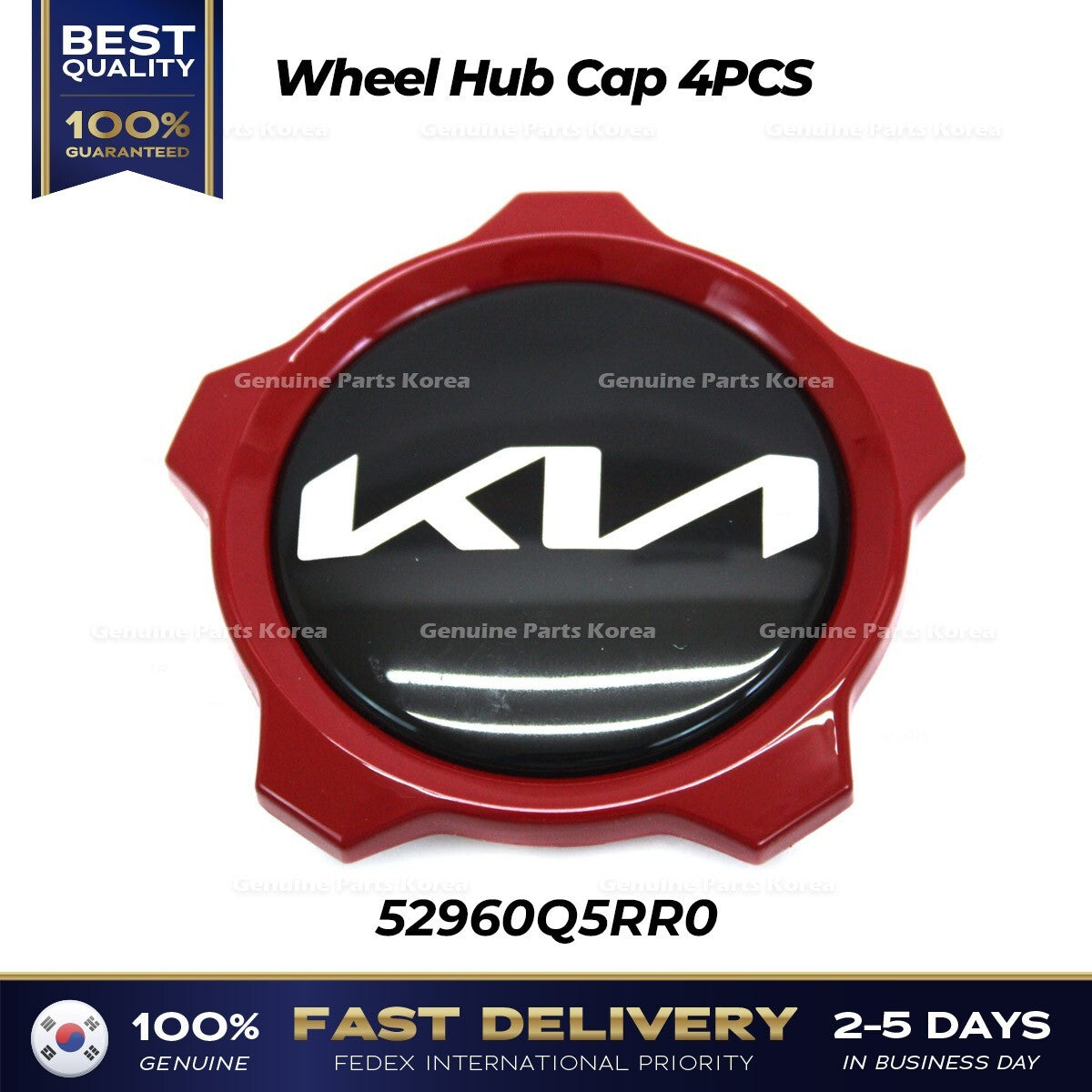 Genuine Wheel Hub Cap 4PCS 52960Q5RR0 for Kia Forte Seltos