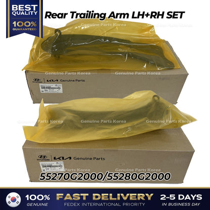 Genuine Rear Trailing Arm LH RH SET for Hyundai Ioniq Kia Niro