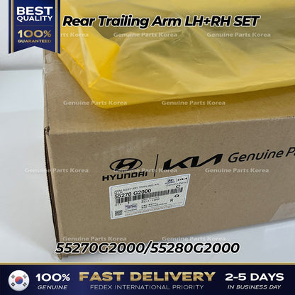 Genuine Rear Trailing Arm LH RH SET for Hyundai Ioniq Kia Niro