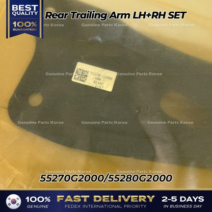 Genuine Rear Trailing Arm LH RH SET for Hyundai Ioniq Kia Niro