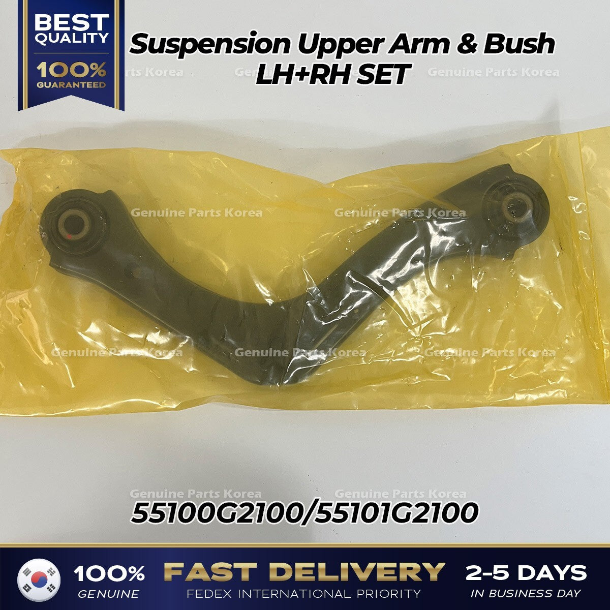 Genuine Suspension Upper Arm & Bush LH RH SET for Hyundai Ioniq Kia Niro