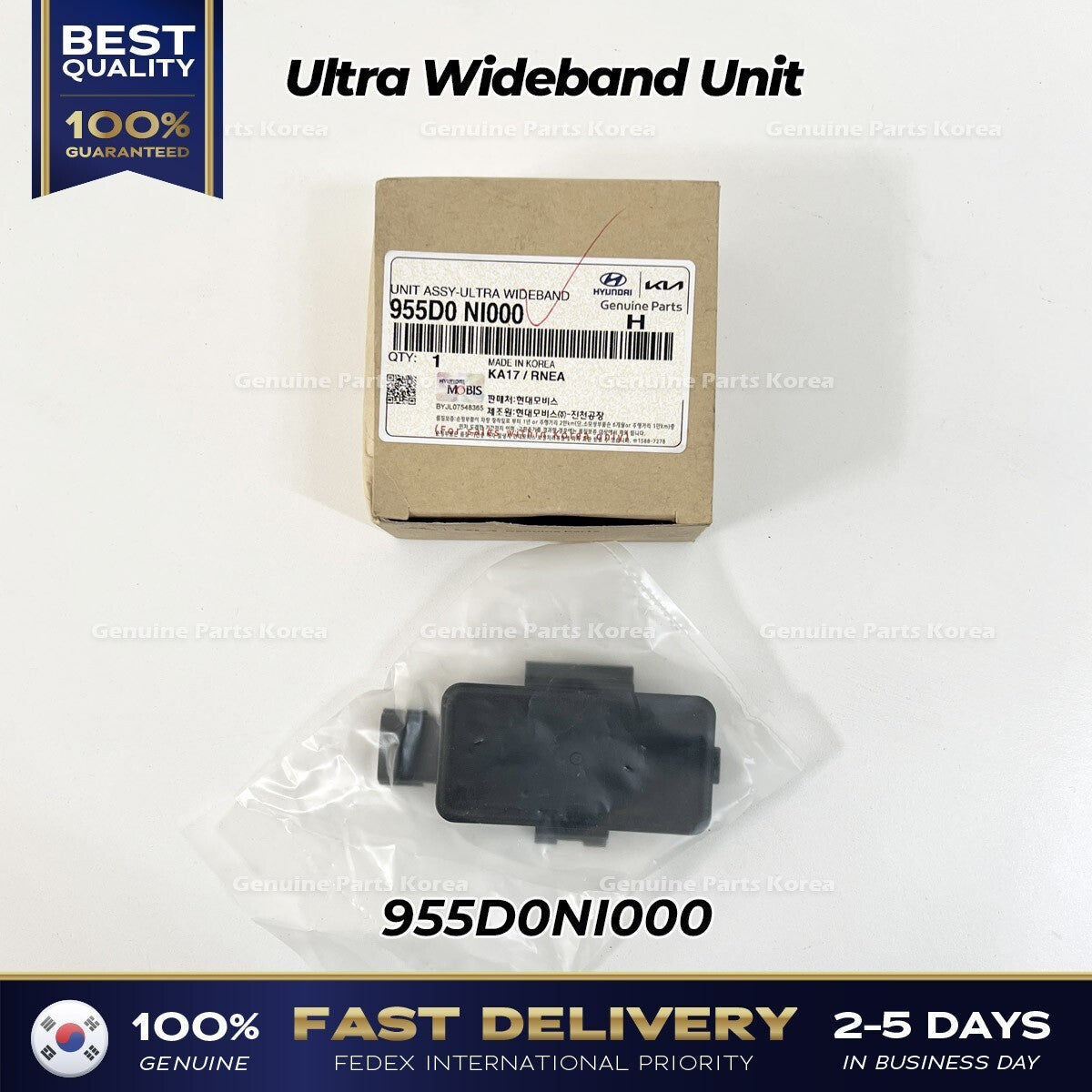 Genuine Ultra Wideband Unit 955D0NI000 for Hyundai Ioniq 5 N