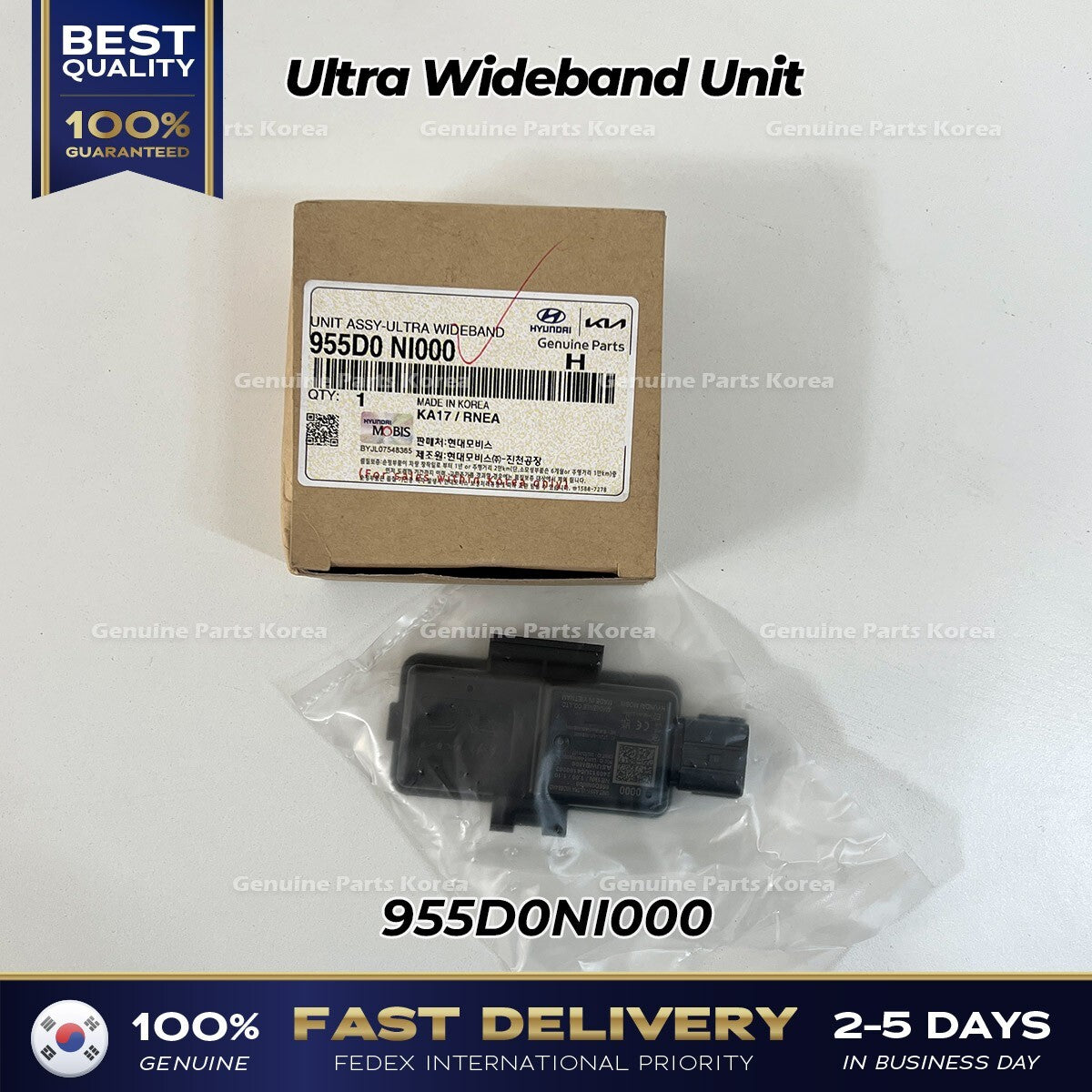 Genuine Ultra Wideband Unit 955D0NI000 for Hyundai Ioniq 5 N