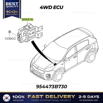 Genuine 4WD ECU 954473B730 for Hyundai Tucson Kia Sportage