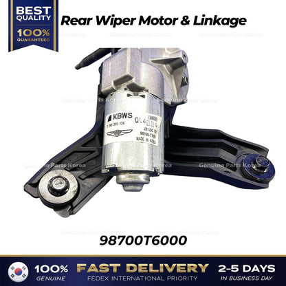 Genuine Rear Wiper Motor & Linkage 98700T6000 for Hyundai Genesis GV70 GV80