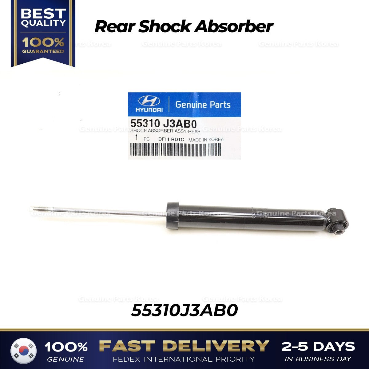 Genuine Rear Shock Absorber 55310J3AB0 for Hyundai Veloster