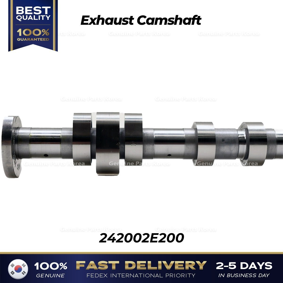 Genuine Exhaust Camshaft 242002E200 for Hyundai Elantra Kia Forte