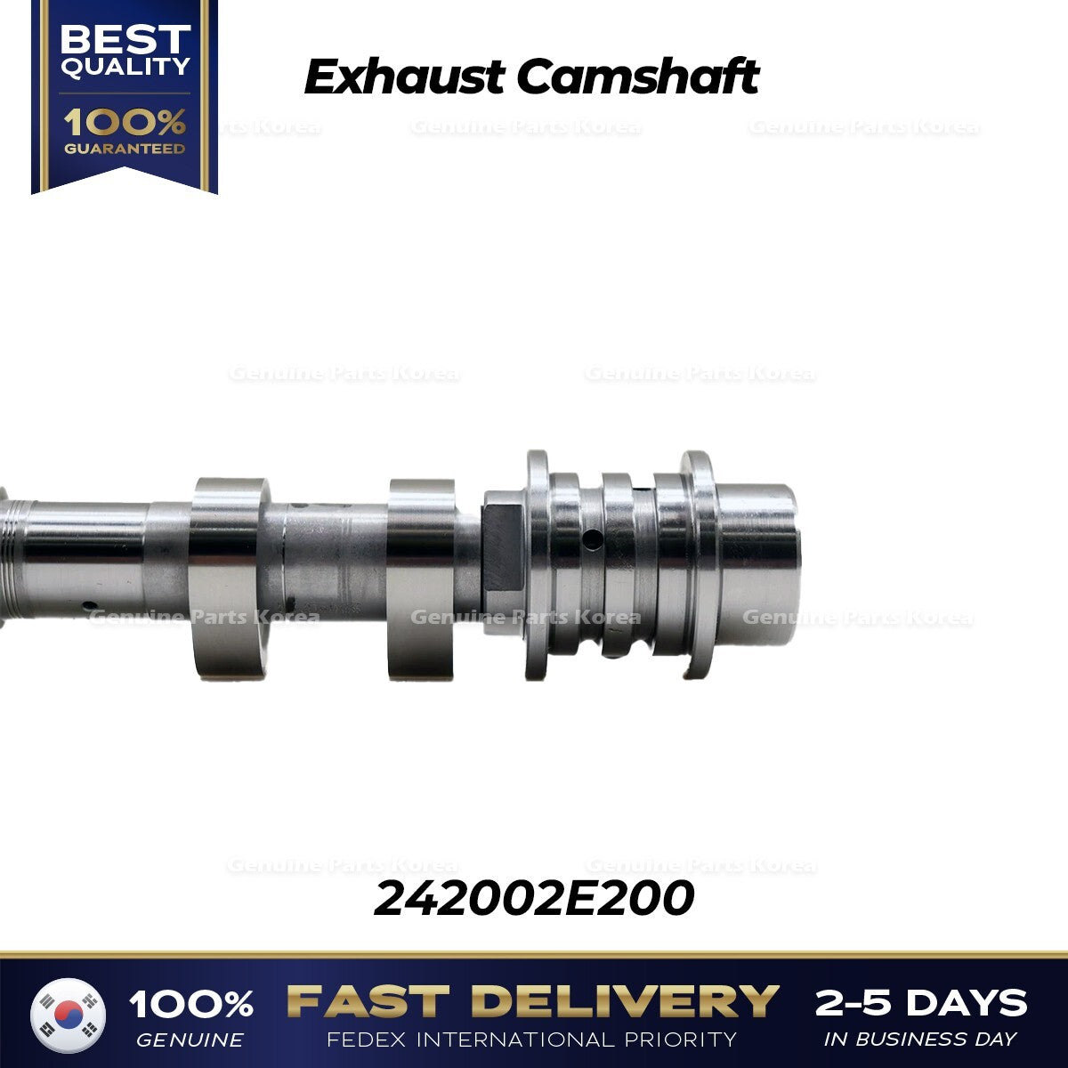 Genuine Exhaust Camshaft 242002E200 for Hyundai Elantra Kia Forte