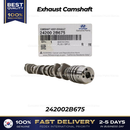 Genuine Exhaust Camshaft 242002B675 for Hyundai Accent Kia Rio