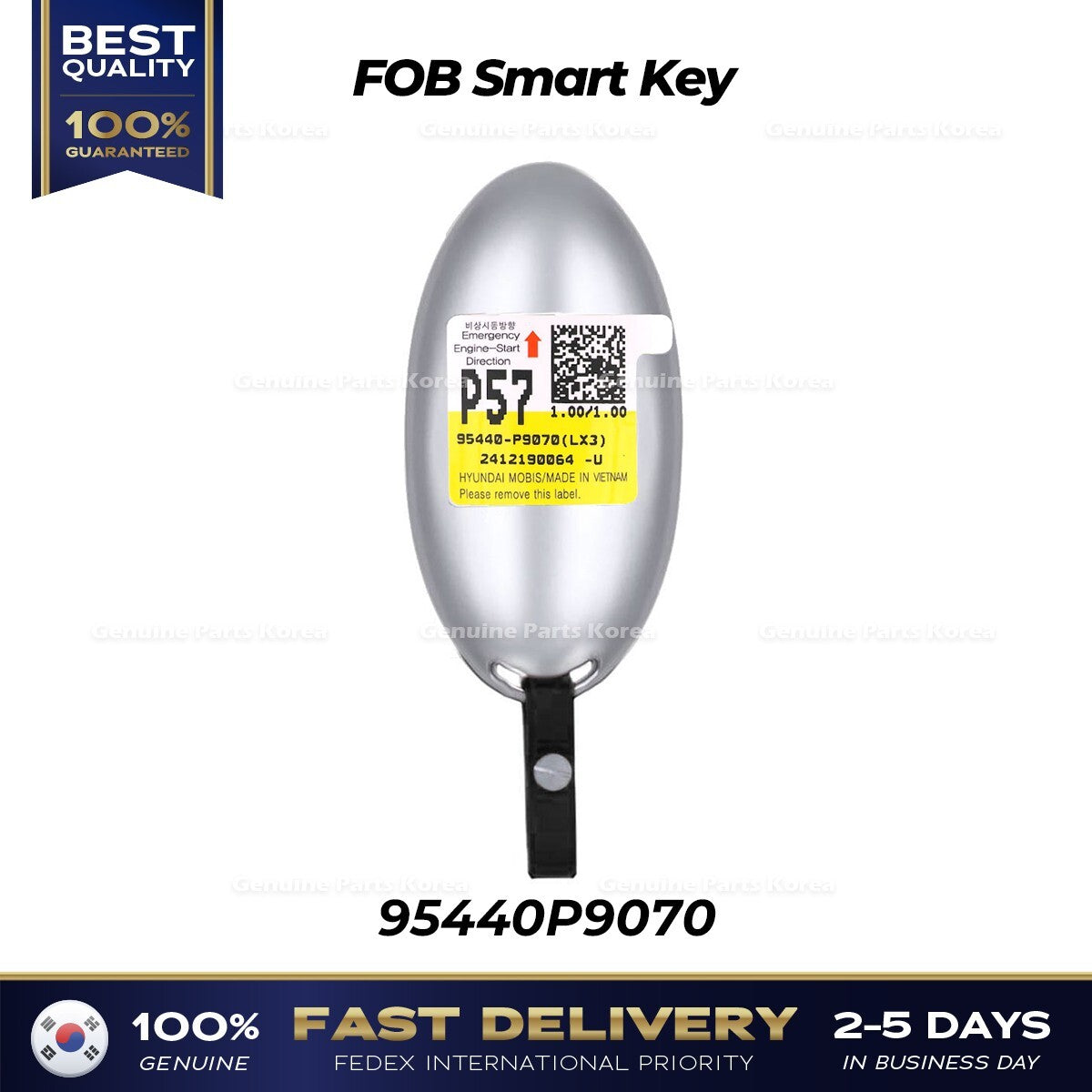 Genuine FOB Smart Key 95440P9070 for Hyundai Palisade