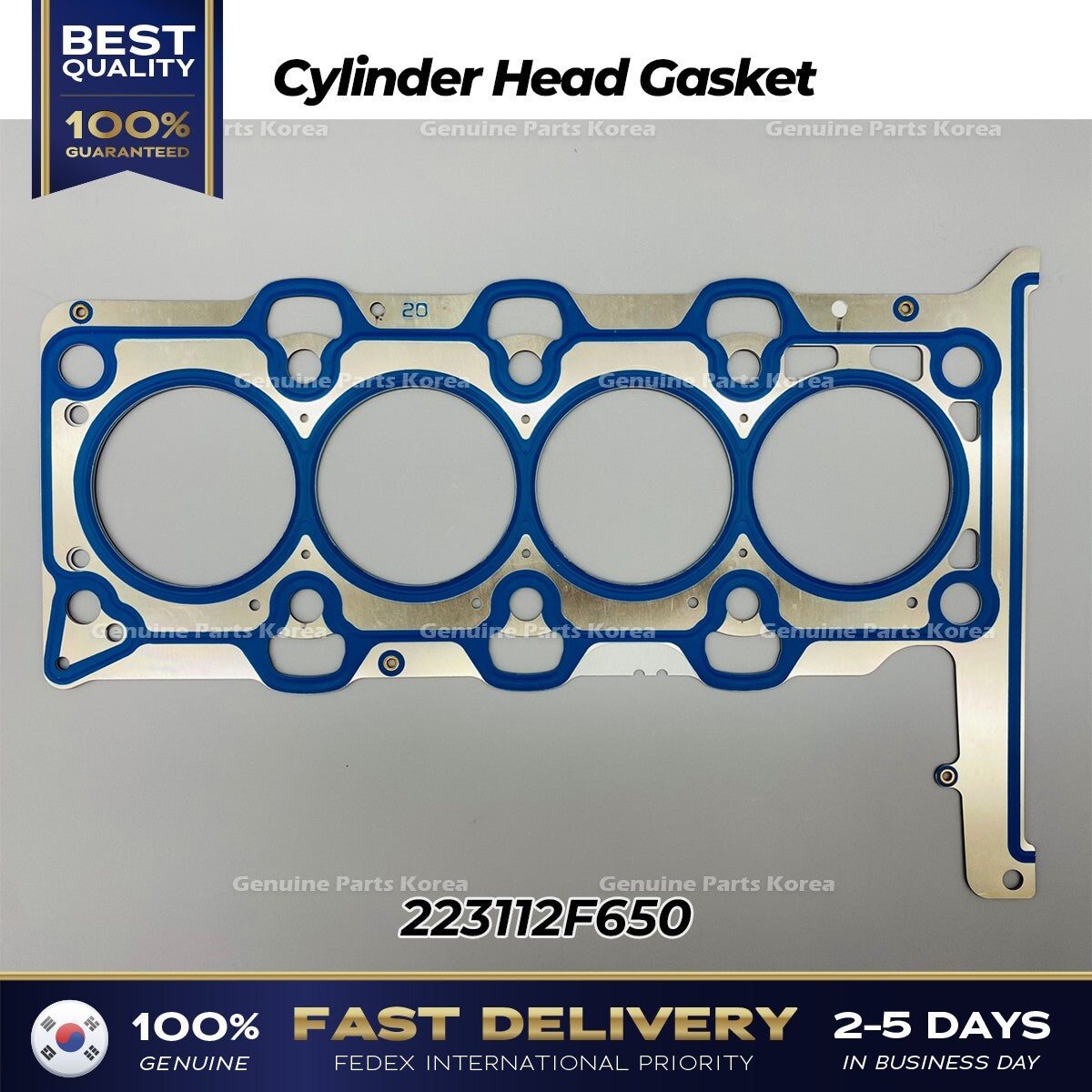 Genuine Cylinder Head Gasket 223112F650 for Hyundai Santa Fe Kia Sorento