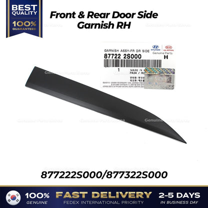 Genuine Front & Rear Door Side Garnish RH for Hyundai Tucson